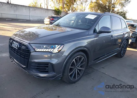 2021 Audi Q7 Prestige 55 Tfsi Quattro Tiptronic z USA, uszkodzony, nr VIN WA1VXBF79MD032133